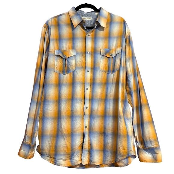 SABLE & STONE Shirt Mens XL L/S Button Down Cotton - Picture 1 of 4